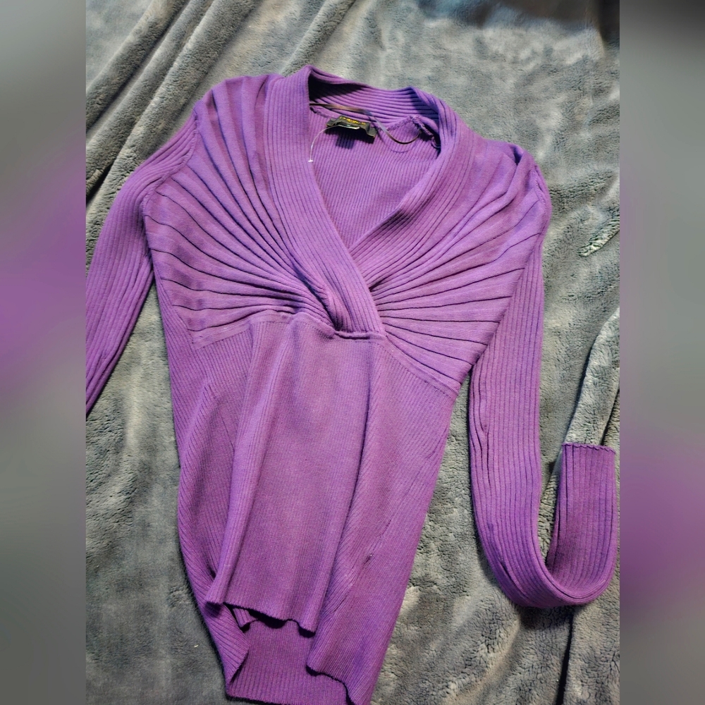 Purple sweater